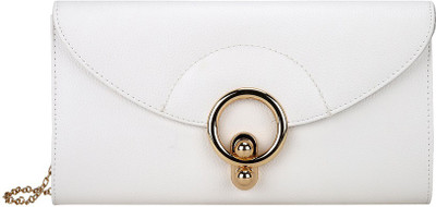 Lino Perros Party White Clutch