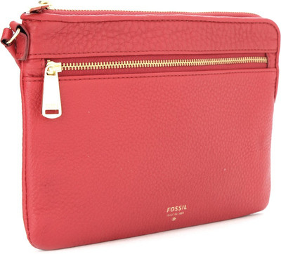 Fossil Casual Red Clutch