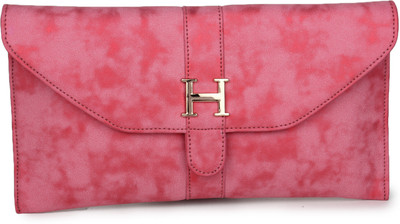 Do Bhai Party Pink Clutch