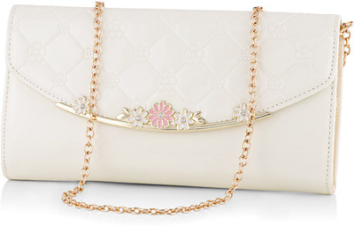 Eyeslanguage Party White Clutch