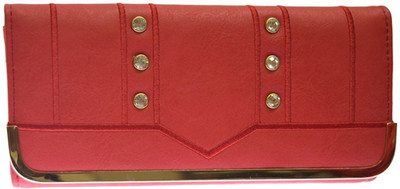Mesta Casual Red Clutch
