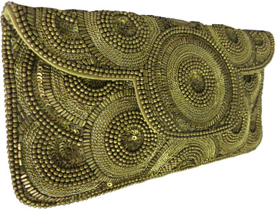 Kawaii Casual Gold Clutch