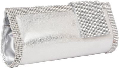 Bagaholics Party Silver Clutch