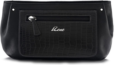 Rene Casual Black Clutch