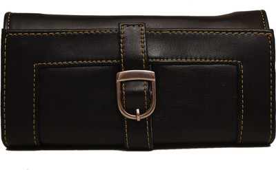 Genpurs Casual Black Clutch