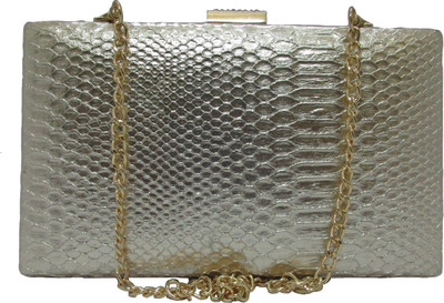 Hyna design Party Silver Clutch