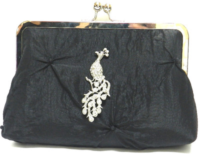 Saint Pure Casual Black Clutch