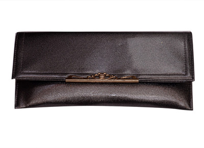 The Trendy Casual Silver Clutch