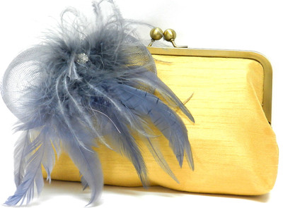 Saint Pure Party Yellow Clutch