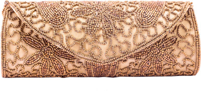 Kleio Party Gold Clutch