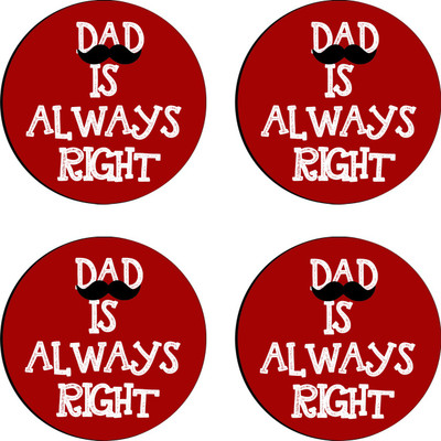 Tied Ribbons Round Wood Coaster Set(Pack of 4), Multicolor
Tied Ribbons Round Wood Coaster Set(Pack of 4), Multicolor