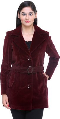 Trufit Women's Single Breasted Coat, Multicolor
