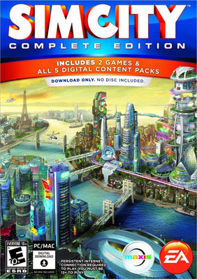 SimCity: Complete Edition Complete Edition with Game and Expansion Pack(Code in the Box - for PC)
SimCity: Complete Edition Complete Edition with Game and Expansion Pack(Code in the Box - for PC)