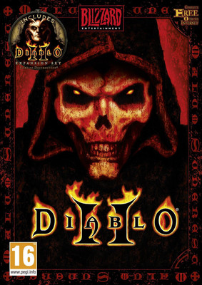 Diablo 2 Gold Edition with Game and Expansion Pack(Code in the Box - for PC)