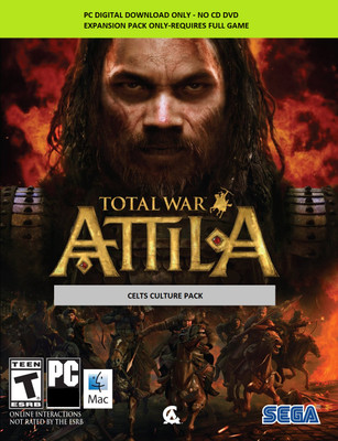 Total War: ATTILA - Celts Culture Pack with Expansion Pack Only(Code in the Box - for PC)