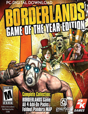 Borderlands GOTY EDITION(Code in the Box - for PC)