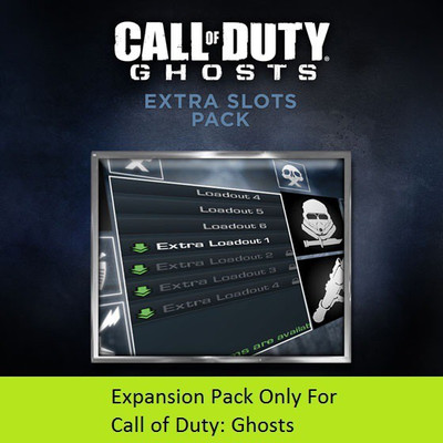 Call of Duty: Ghosts - Extra Slots Pack DLC with Expansion Pack Only(Code in the Box - for PC)
Call of Duty: Ghosts - Extra Slots Pack DLC with Expansion Pack Only(Code in the Box - for PC)