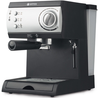 VITEK VT-1511 BK-I 15 cups Coffee Maker(Black & Silver)