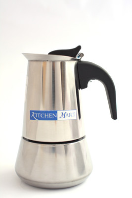 Kitchen Mart Percolator 320 ml 4 cups Coffee Maker(Steel)