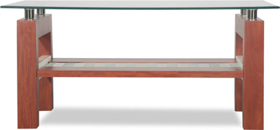 Godrej Interio Alice Engineered Wood Coffee Table(Finish Color - Cherry)