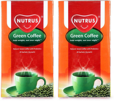 Nutrus Probiotic Green 40g (Pack of 2) Instant Coffee(2 x 20 g, Green Coffee Flavoured)
Nutrus Probiotic Green 40g (Pack of 2) Instant Coffee(2 x 20 g, Green Coffee Flavoured)