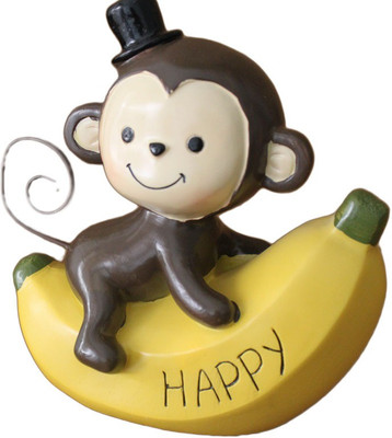 GeekGoodies Monkey Banana Design Decorative Showpiece With Piggy Money Coin Bank(Multicolor)
GeekGoodies Monkey Banana Design Decorative Showpiece With Piggy Money Coin Bank(Multicolor)