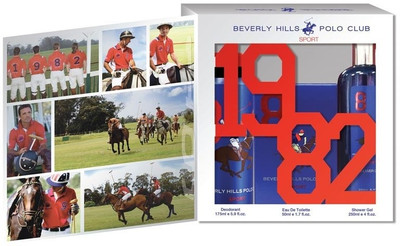 Beverly hills polo club BHPC Sports No.8 3 Piece Giftset Gift Set(Set of 3)