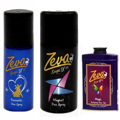 Zeva keepz u on Zeva Deodorant Unisex Bodyspray giftset for men & women combo set perfume Combo Set(Set of 3)
Zeva keepz u on Zeva Deodorant Unisex Bodyspray giftset for men & women combo set perfume Combo Set(Set of 3)