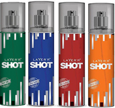 Layer'r Shot (Set Of 4) Red,Smokin,Desire.Royaldeodorants Pack For Men Combo Set(Set of 4)
Layer'r Shot (Set Of 4) Red,Smokin,Desire.Royaldeodorants Pack For Men Combo Set(Set of 4)