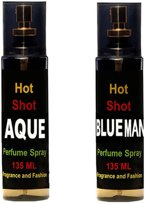 Fragrance and fashion Aque and Blueman Combo Set(Set of 2)