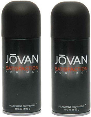 Jovan Satisfaction and Satisfaction Combo Set(Set of 2)