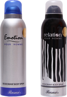 Rasasi Emotion Men Combo Set(Set of 2)