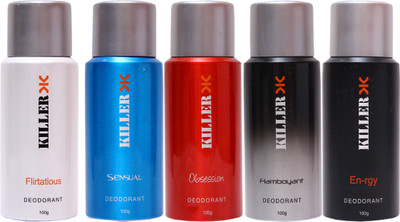 Killer x Flirtatious ,Sensual Deo ,Obsession ,Flamboyant ,Enrgy Combo Set(Set of 5)
Killer x Flirtatious ,Sensual Deo ,Obsession ,Flamboyant ,Enrgy Combo Set(Set of 5)
