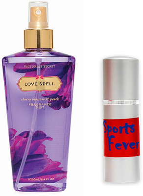 Victoria's secret Love Spell and Sports Fever Combo Set(Set of 2)