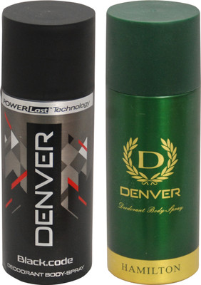 Denver Black Code, Hamilton Combo Set(Set of 2)