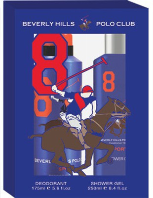 Beverly hills polo club Beverly Hills Polo cLub Sport Gift Set (set of2) for Men No 8 Combo Set(Set of 2)