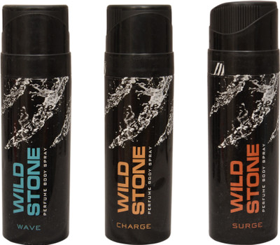 Wild Stone Surge Combo Set(Set of 3)