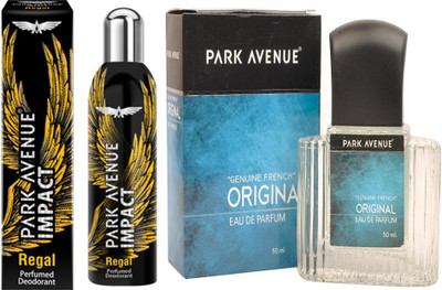 Park avenue Regal Deodorant ,Orignal EDP Combo Set(Set of 2)