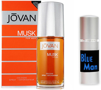 Jovan Musk Perfume And Blue Man Combo Set(Set of 2)
