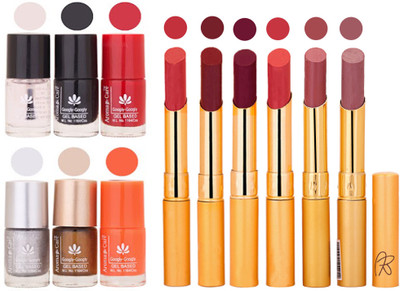 Aroma Care 6 Nail Polish Set Rythm 6 Pcs Lipstick 6 Awesome Color for Fashion Women 2332017094(Set of 12)
Aroma Care 6 Nail Polish Set Rythm 6 Pcs Lipstick 6 Awesome Color for Fashion Women 2332017094(Set of 12)