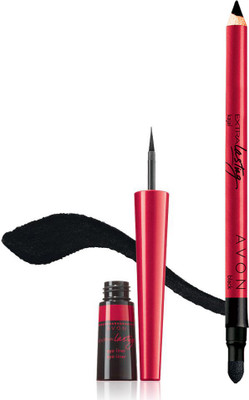 Avon Extra Lasting Black Kajal (1.14 g) + Extra Lasting Eyeliner (2.5 ml)(Set of 2)
Avon Extra Lasting Black Kajal (1.14 g) + Extra Lasting Eyeliner (2.5 ml)(Set of 2)