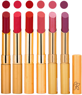 Rythmx 6 Pcs Color Lipstick Makeup Creamy Matte Long Lasting Lip Colors 162201707(Multicolor,, 13.2 g)
Rythmx 6 Pcs Color Lipstick Makeup Creamy Matte Long Lasting Lip Colors 162201707(Multicolor,, 13.2 g)