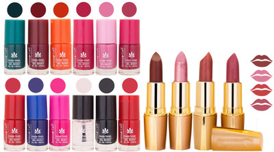 Aroma Care Lot of 12-piece Surprise Nail Polish Set and Rythm Lipsticks Combo 04(Set of 16)
Aroma Care Lot of 12-piece Surprise Nail Polish Set and Rythm Lipsticks Combo 04(Set of 16)