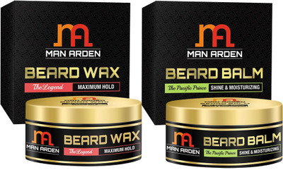 Man Arden Beard & Mustache Wax (The Legend) + Beard & Mustache Balm (The Pacific Prince)(Set of 2)
Man Arden Beard & Mustache Wax (The Legend) + Beard & Mustache Balm (The Pacific Prince)(Set of 2)