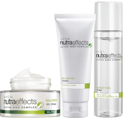 Avon NutraEffects Balancing Full Treatment(Set of 3)