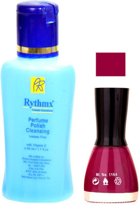 Rythmx Mazanta Mauve Shades Nail Polish With Extra Strenth Polish remover 48052(Set of 2)
Rythmx Mazanta Mauve Shades Nail Polish With Extra Strenth Polish remover 48052(Set of 2)