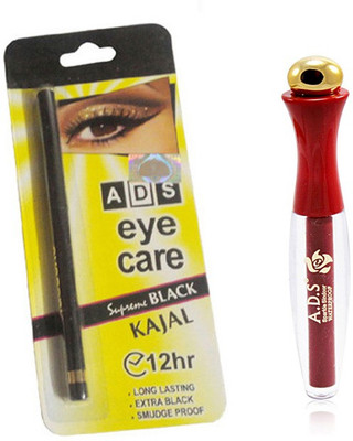 ADS 1657 Sindoor / Eye Care Kajal(Set of 2)