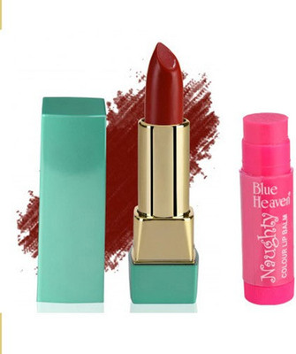 Blue Heaven Mintz Glossy Lipstick (Coral Red) & Naughty Color Lip Balm (Bubble Gum)(Set of 2)
Blue Heaven Mintz Glossy Lipstick (Coral Red) & Naughty Color Lip Balm (Bubble Gum)(Set of 2)