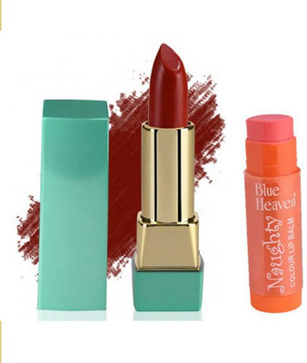 Blue Heaven Mintz Glossy Lipstick (Coral Red) & Naughty Color Lip Balm (Orange)(Set of 2)
Blue Heaven Mintz Glossy Lipstick (Coral Red) & Naughty Color Lip Balm (Orange)(Set of 2)