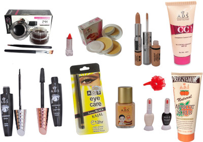 ADS Professional Makeup Combo - 13 in 1(Set of 13)